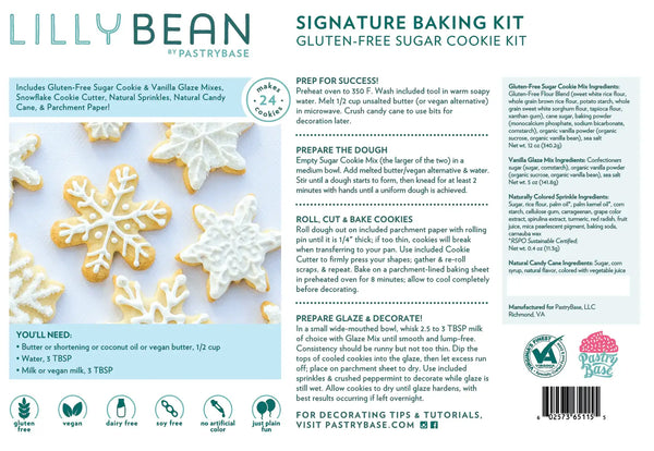 Sugar Cookie Baking Kit (Vegan & Gluten-Free)