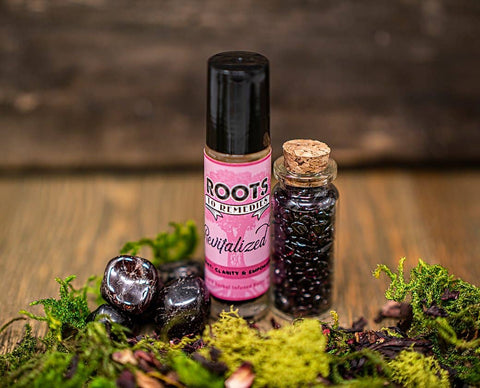 Revitalized Crystal and Herbal Infused Roller