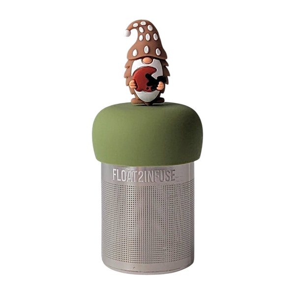 Football Gnome | Floating Tea Infuser | Green Base | Brown