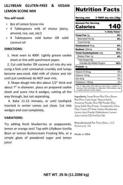 Lemon Scone Mix - (Summer special)