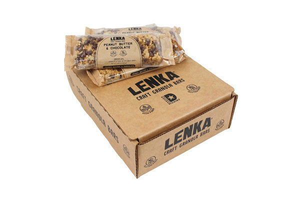 Peanut Butter & Chocolate Granola Bar - High Fiber