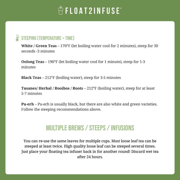 Butterfly | Floating Tea Steeper | Green Base | Rainbow