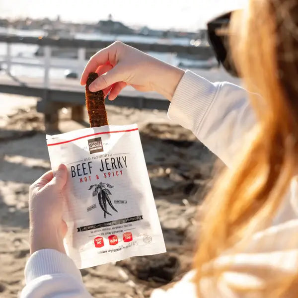 Old Fashioned - Dry Style - Hot & Spicy Beef Jerky 2.5oz