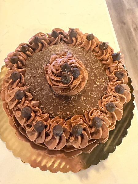 Gluten Free 8” Single Layer Cakes (Can be Dairy free and vegan) (cannot be shipped)