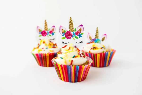 Christmas Unicorn Cupcake Kit (Vegan & Gluten-Free)