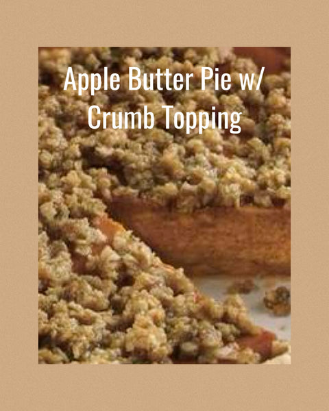 Apple Butter Pie (Gluten-free) (Local pick-up only)