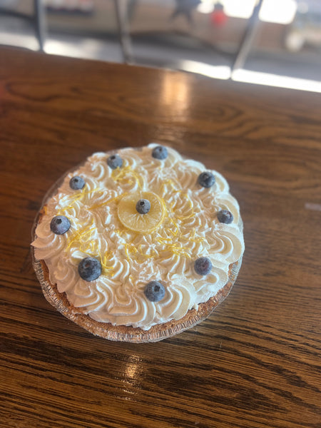 Lemon Blueberry Cream Pie (Gluten-free, Local pick-up only)