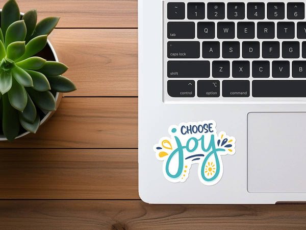 Choose Joy | Christian Sticker | Waterproof Vinyl Sticker