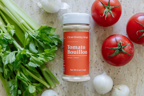 Tomato Bouillon with Slow Simmered Chicken Stock Powder