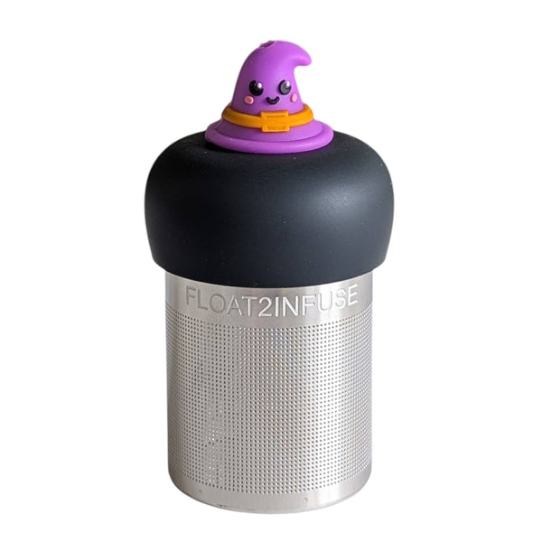 Wizard Hat | Floating Tea Infuser | Black Base | Purple