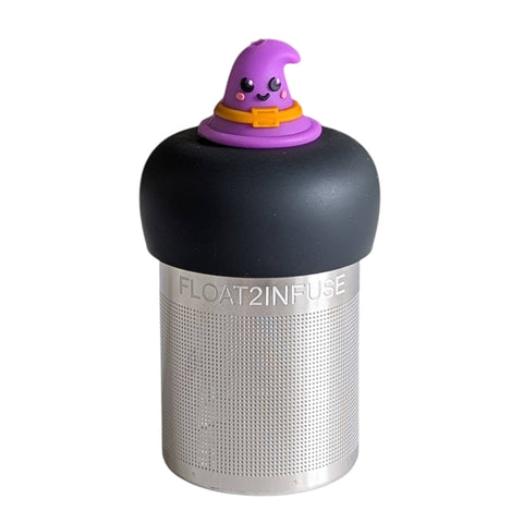 Wizard Hat | Floating Tea Infuser | Black Base | Purple