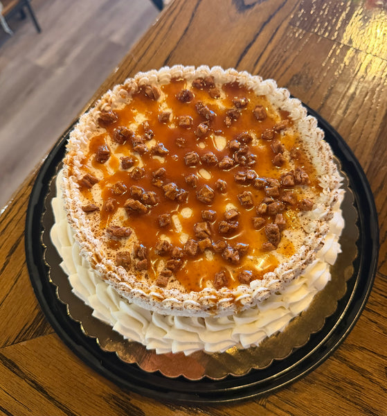 Gluten Free 8” Single Layer Cakes (Can be Dairy free and vegan) (cannot be shipped)