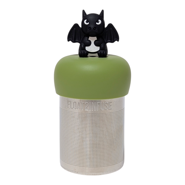 Mad Black Dragon|Floating Tea Infuser |Green Base |Black