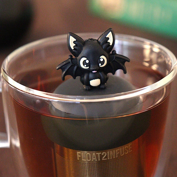 Black Bat | Floating Tea Infuser | Black Base | Black