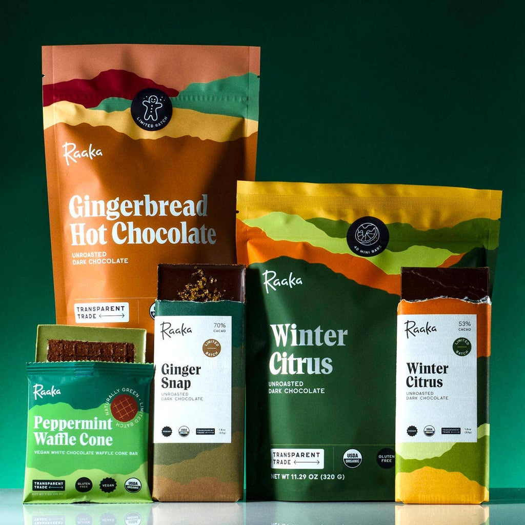 55% Winter Citrus Chocolate Bar - Holiday Winter Limited