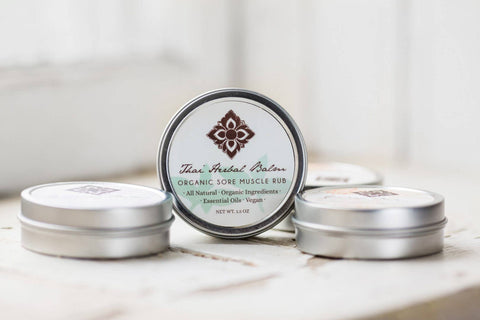 Thai Herbal Balm Organic Muscle Rub