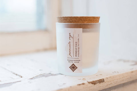 Pomelo Soy Aromatherapy Candle, 7 oz.