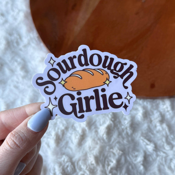 Sourdough Girlie Baking Sticker