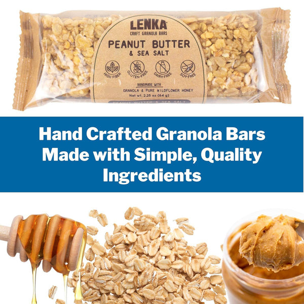 Peanut Butter with Sea Salt Granola Bar - Dairy Free