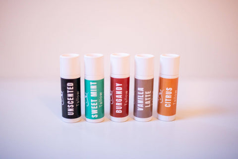 Tallow Natural Fat Lips Lip Balm Dry Cracked Lips