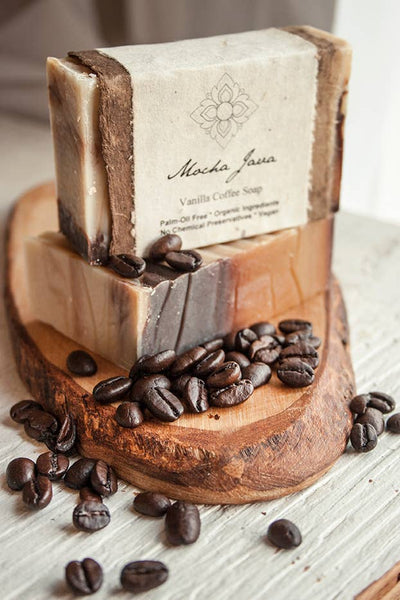 Mocha Java Coffee Exfoliation Organic Soap