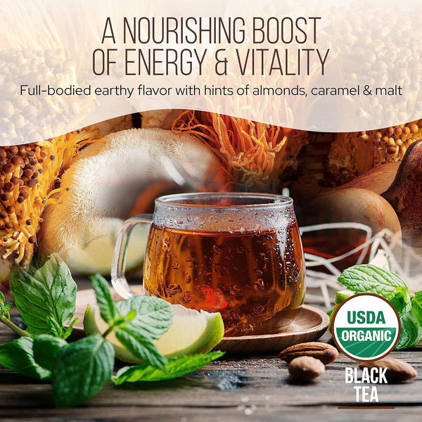 La Republica Organic Mushroom Black Tea [60 Servings]
