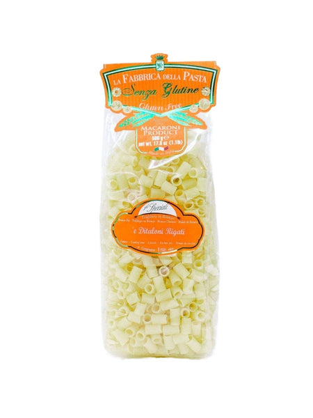 Gluten Free Ditaloni Rigati by La Fabbrica della Pasta
