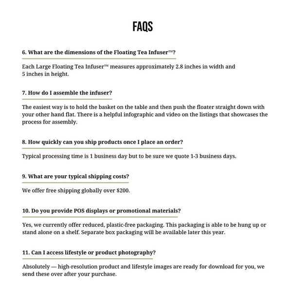 Beige Dog | Floating Tea Steeper | Green Base | Beige