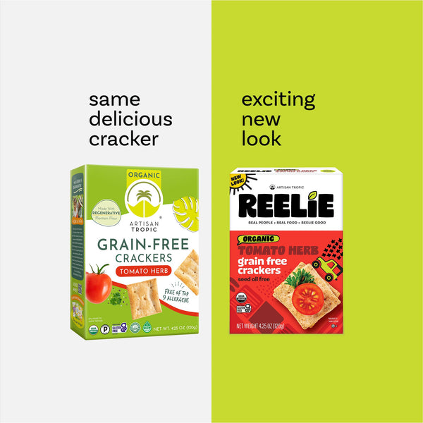 4.25 oz Organic Grain-Free Crackers: Tomato Herb