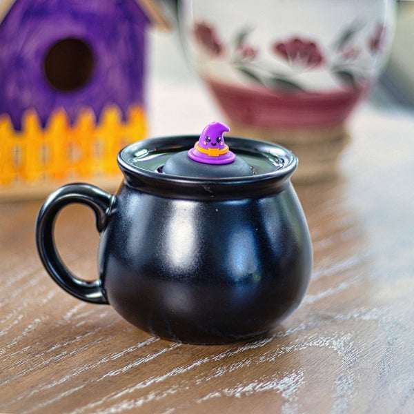 Wizard Hat | Floating Tea Infuser | Black Base | Purple