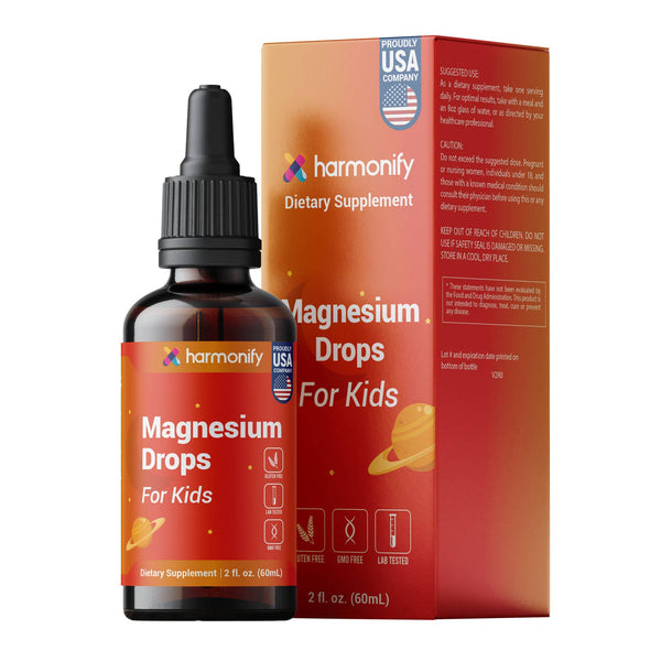 HARMONIFY Magnesium Drops for Kids – Calm & Sleep Support