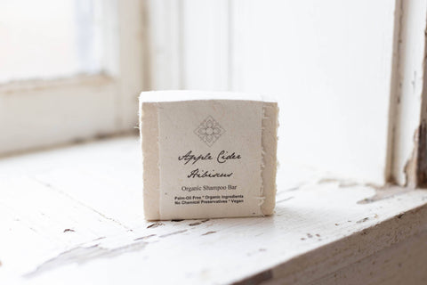 Apple Cider Hibiscus Organic Shampoo Bar