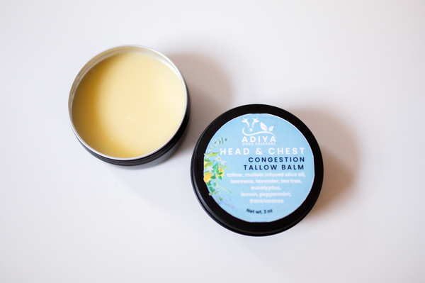 Tallow Head & Chest Baby Salve Congestion Chest Rub