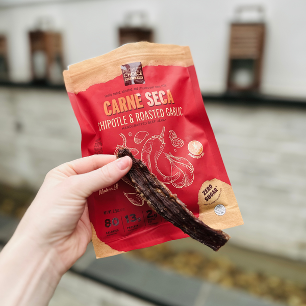 Carne Seca - Chipotle & Roasted Garlic Beef Jerky 2.5oz