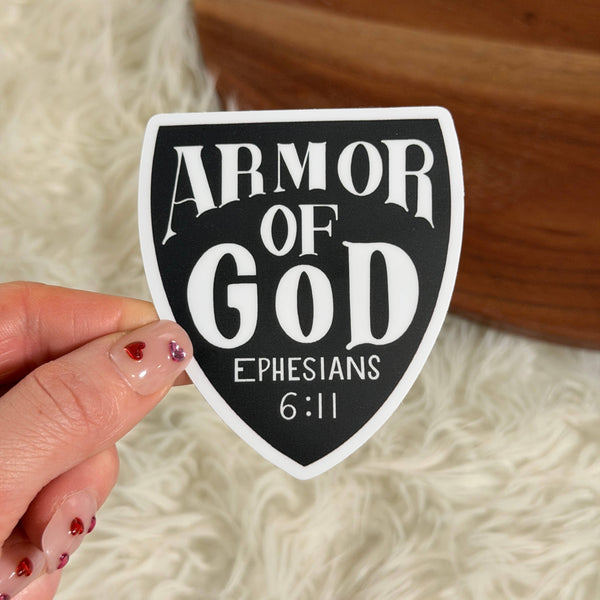 Armor Of God Ephesians 6:11 Faith Bible Sticker