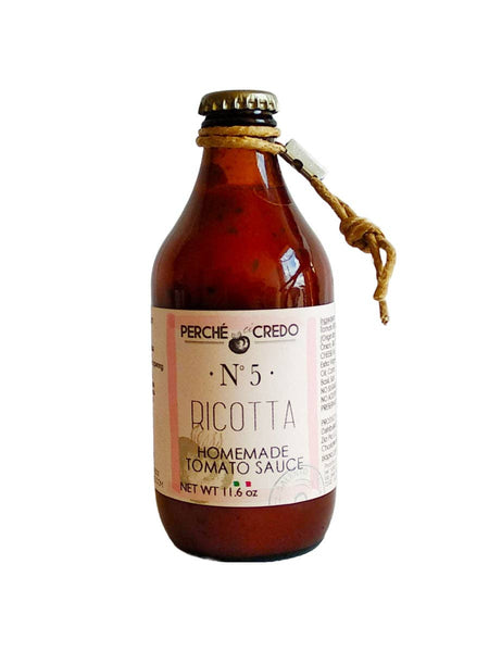 Tomato Sauce with Ricotta by Perché ci Credo