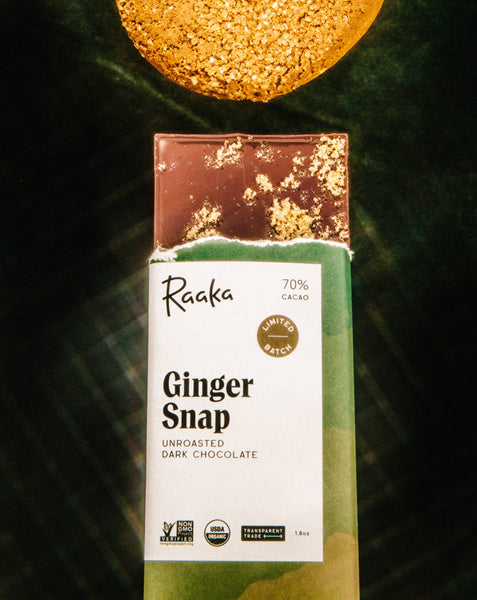 70% Ginger Snap Chocolate - Holiday Christmas Limited Batch