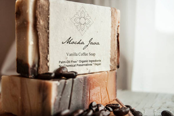 Mocha Java Coffee Exfoliation Organic Soap