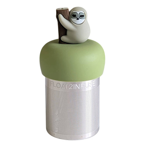 Sloth | Floating Tea Steeper | Green Base | Grey