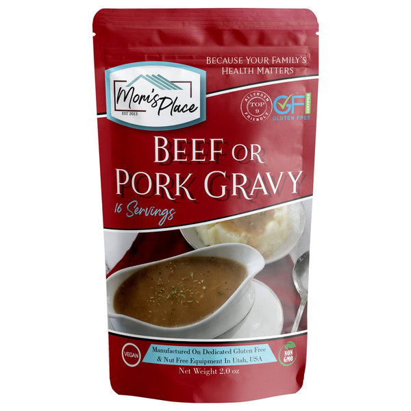 Gluten-Free Beef or Pork Gravy Mix