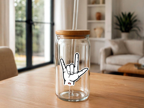 "I Love You" in ASL | Jesus Sticker | Christian Sticker