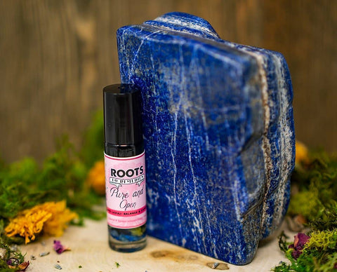 Pure & Open Crystal and Herbal Infused Roller