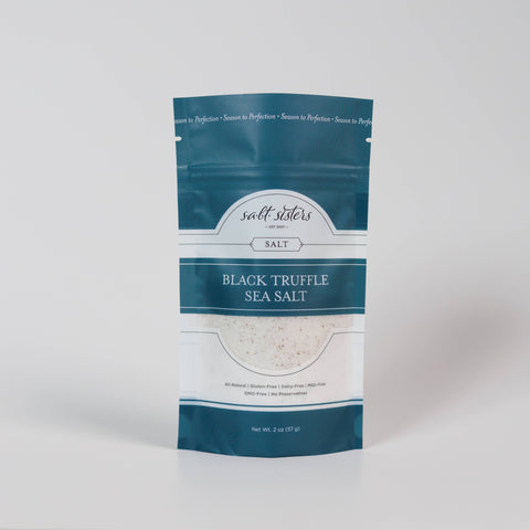 All-Natural Sea Salt - Black Truffle - 2 oz