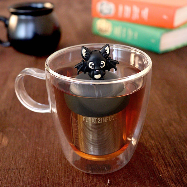 Black Bat | Floating Tea Infuser | Black Base | Black