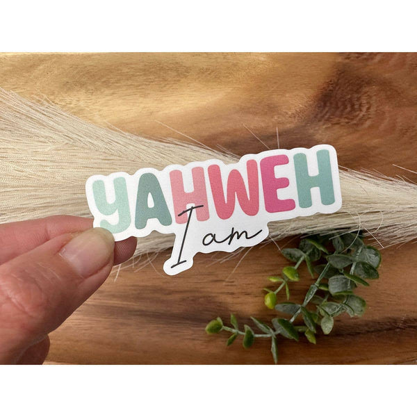Christian Sticker Sheets | Names of God | Yahweh | Faith