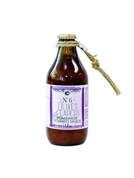 Tomato Sauce with Olives and Capers by Perché ci Credo