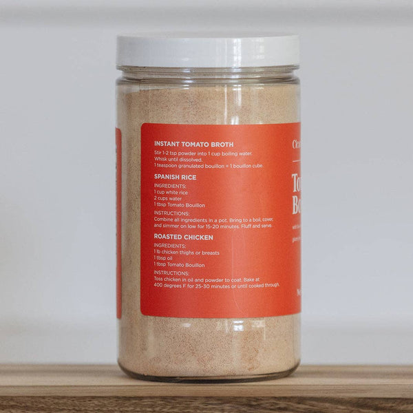 Tomato Bouillon with Slow Simmered Chicken Stock Powder