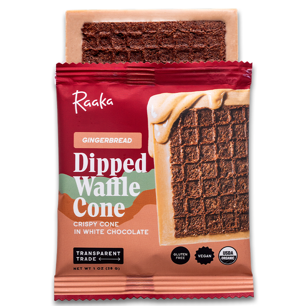 Gingerbread Dipped Waffle Cone Bar - Holiday Limited