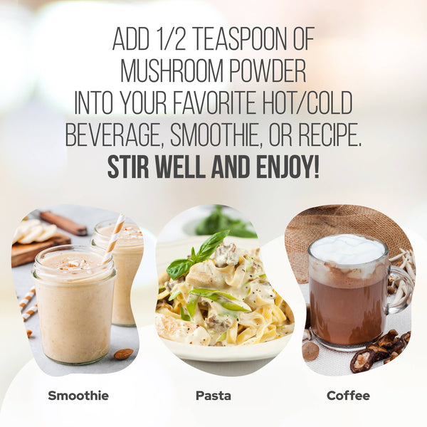 La Republica Organic TITAN 10 Full-Fruiting Mushroom Powder