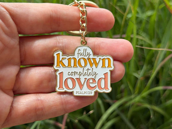 Keychain | Fully Known | Keychains Bulk | Christian Keychain